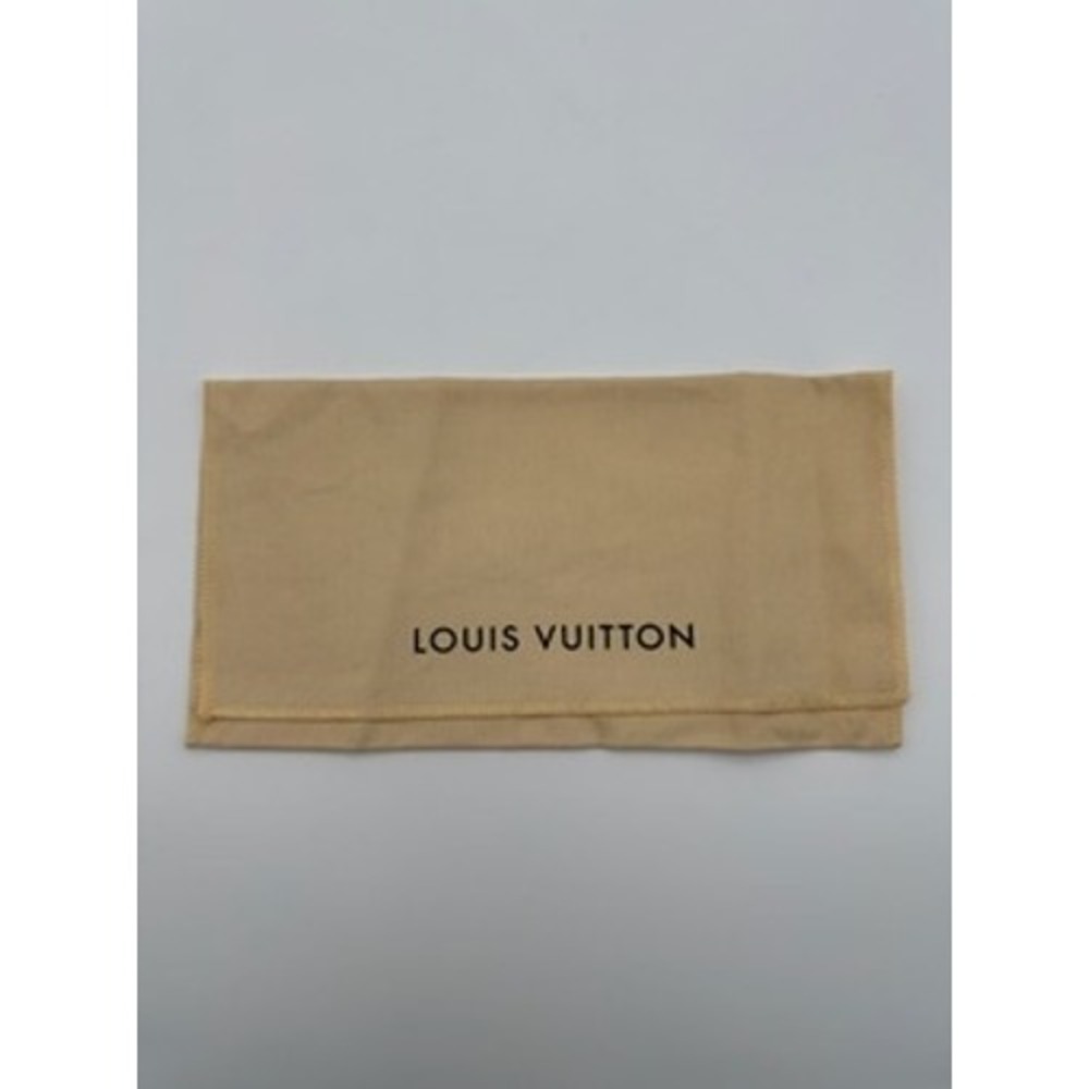 Louis Vuitton Dust Bag Small Tan Brown Excellent‎ Wallet Pouch Sleeve